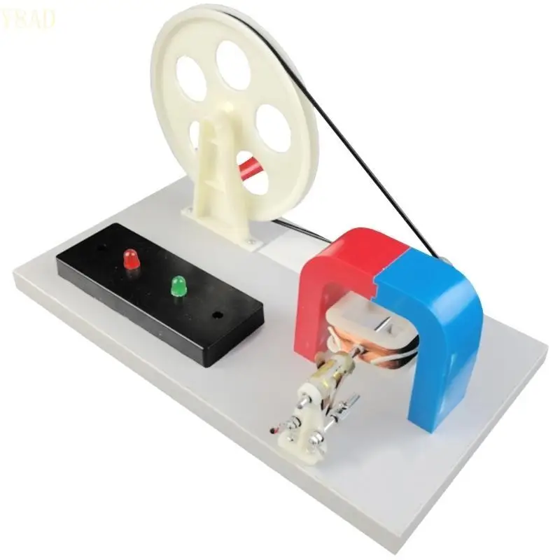 Y8AD Ручная рукоятка AC & D-C Генератор ручной генератор Физика ручной генератор генератор.