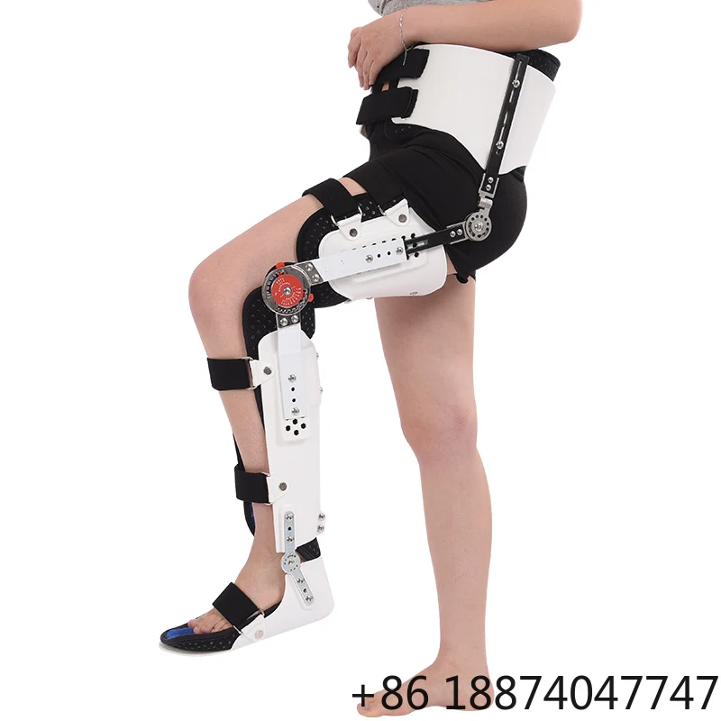 

High Quality Adjustable Knee Immobilizer for Arthritis Osteoarthritis Knee Brace ROM Knee Orthosis
