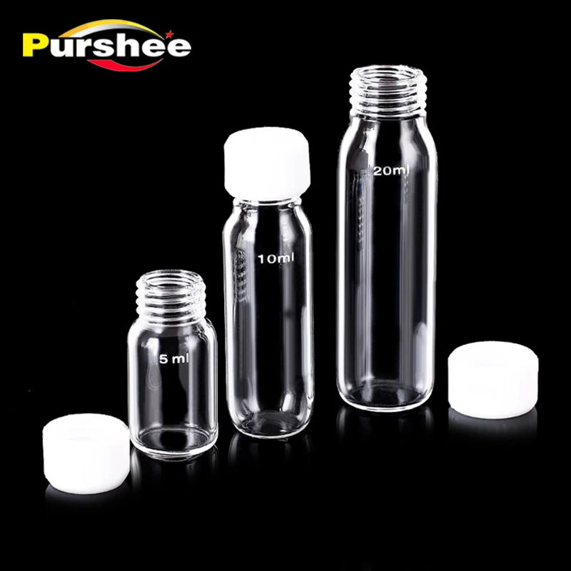 Quartz thread bottle/reagent bottle/quartz glass/good sealing