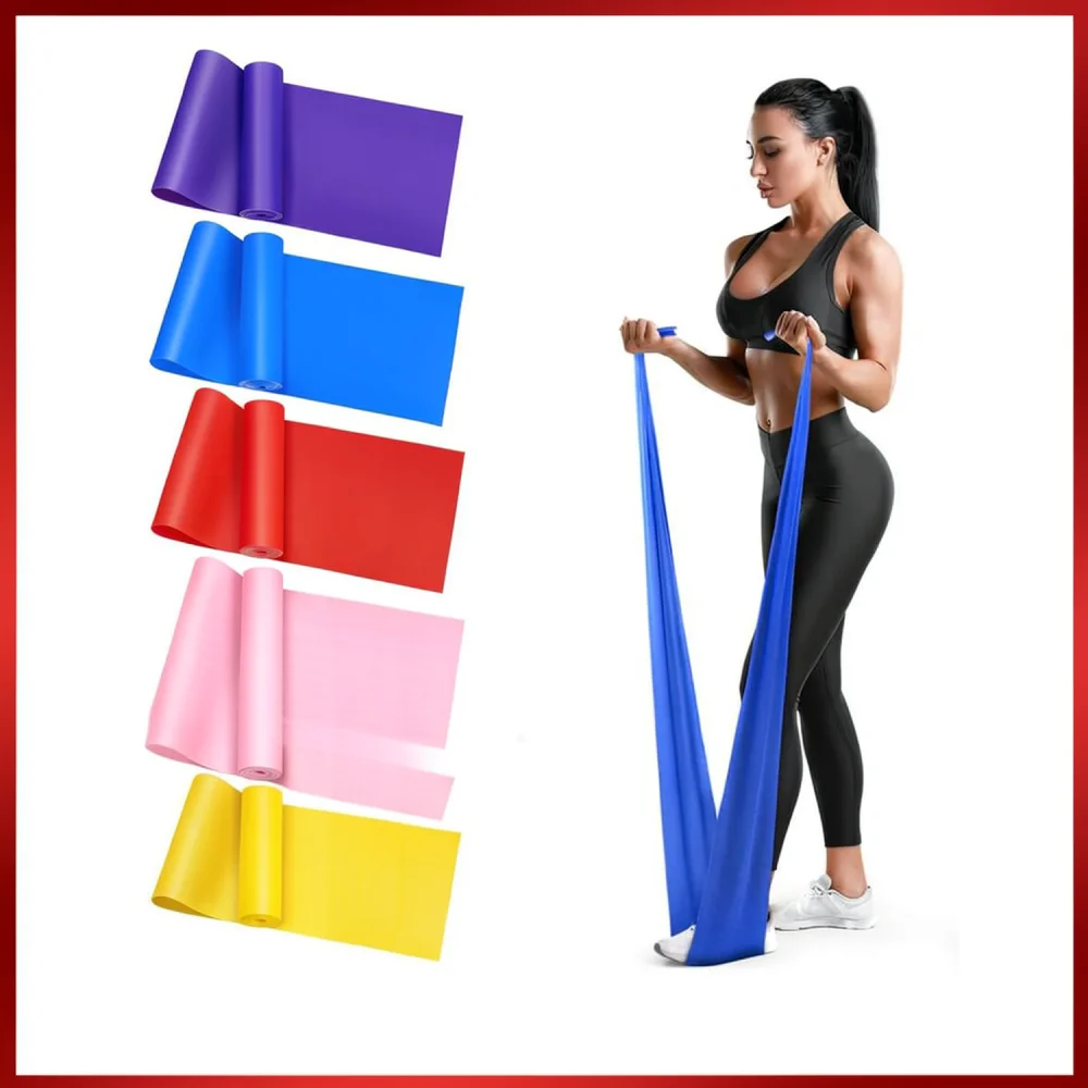 Fitness Fitness Resistance Elastic Strap For WOSWEIR Yoga Workout Stretch Band TPE Tool For Dance Pilates Body Flexibility - Aliexpress Deal