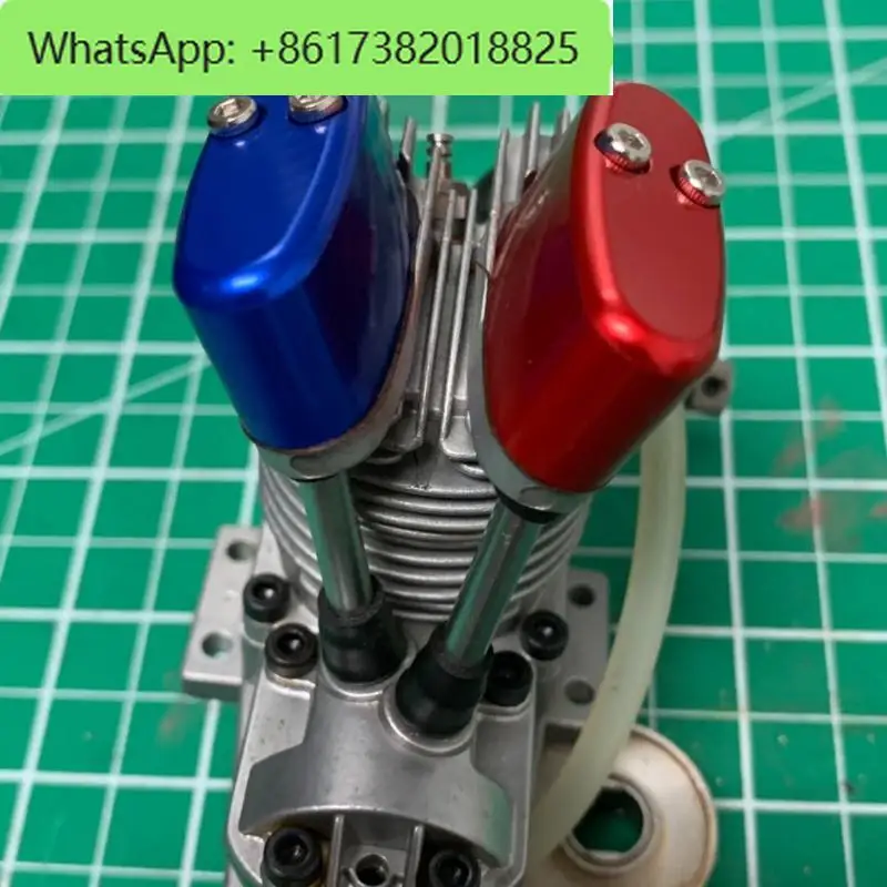 

1PCS Saito fa45-125 four-stroke engine engine valve cover 6061 aviation aluminum cnc machining valve cover