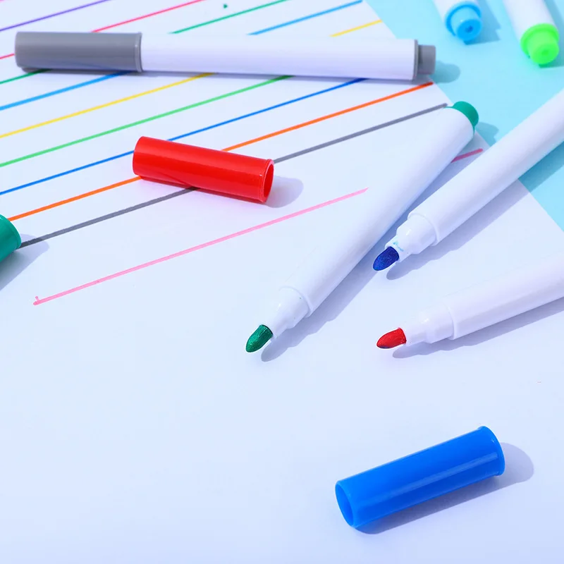 Fluorescent Marker Pens Liquid Chalk For Blackboard LED Signage Office Drawing School Supplies Colorful Writing Highlighter
