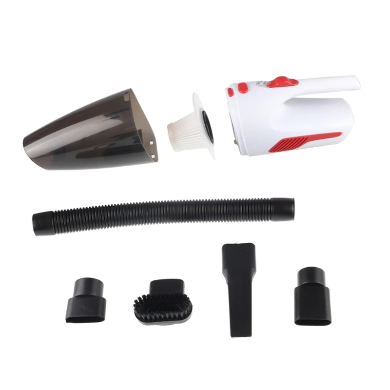 120W Portable Wireless Handheld Wet/Dry Car Vacuum Cleaner 6500Pa Super Suction For Car Home