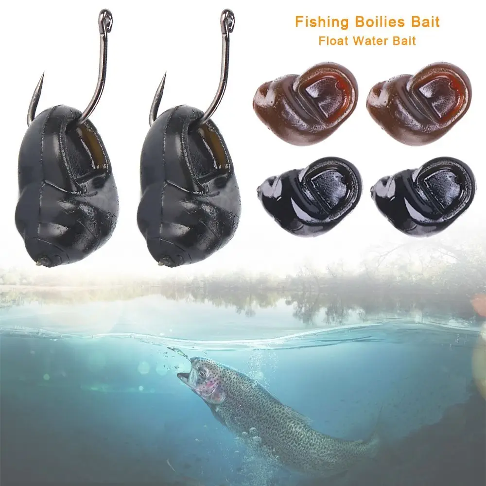 20pcs Snail Soft Bait Fishing Boilies Bait For Carp Hair Zig Rig Method Feeder Float Water Bait Fishing Lures Freshwater Bait