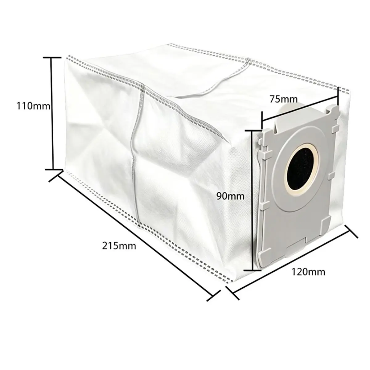 11·11COUPON 12PCS Dust Bags for X12 X11PRO T90 PRO Robot Vacuum Spare Parts Accessories