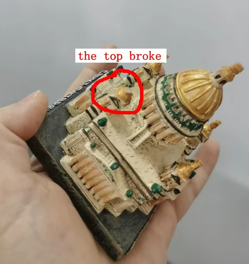 FLAW Resin figure mental psychological sand table game box court therapy building russian st. petersburg