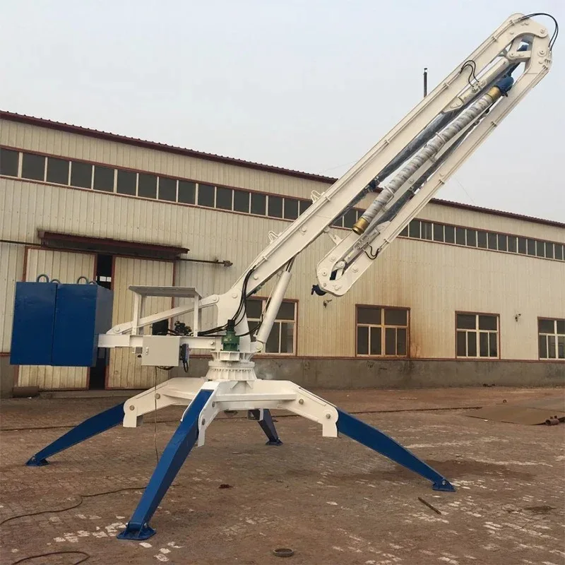 Factory Supply Concrete Pump Distributor Mobile Hydraulic Spider Concrete Placing Boom Concrete Spreader