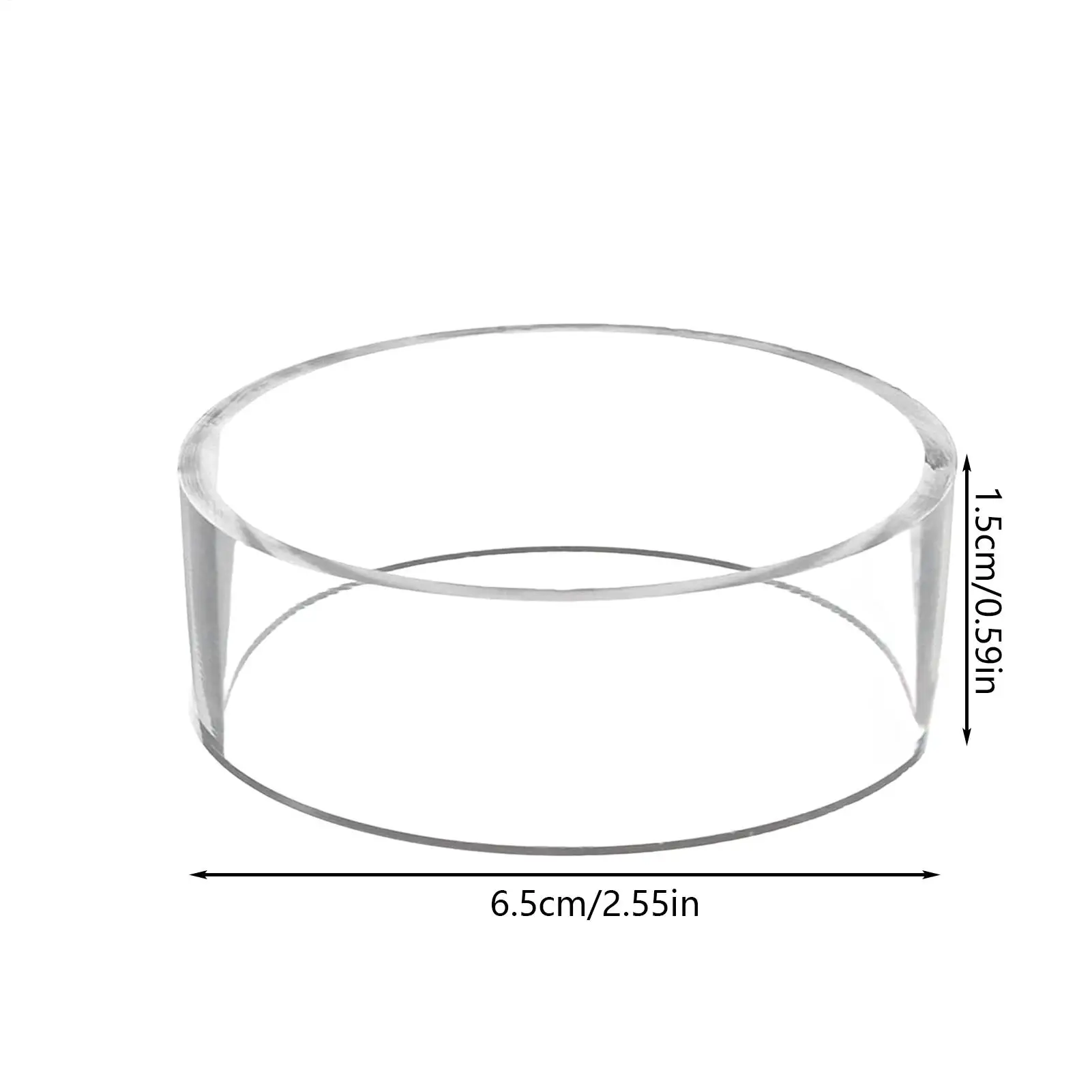 Acryl Bal Standhouder Ronde Ring Bal Houder Voetbal Stand Basketbal Houder Bal Display Houder Voor Basketbal Voetbal