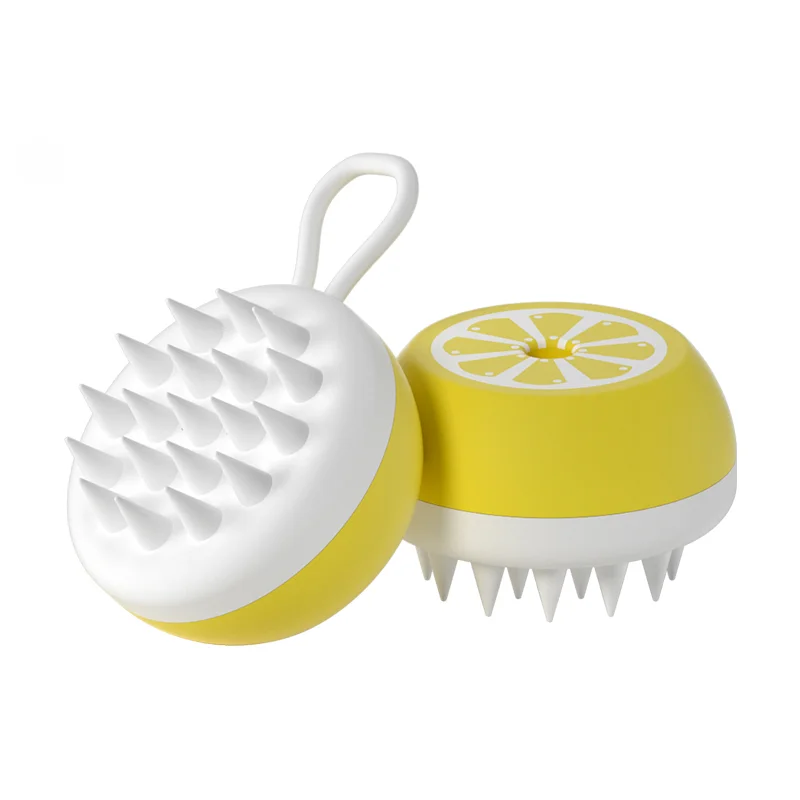 Brosse de bain portable en silicone pour animaux de compagnie, outil de toilettage, douche de massage, chat, chien