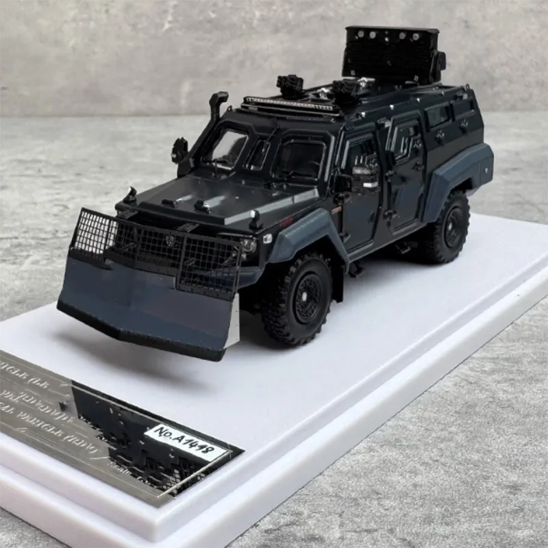 

MB 1:64 Jilong Explosion proof Evacuation Vehicle Clearance Vehicle Special Vehicle Alloy Car Model Ornament