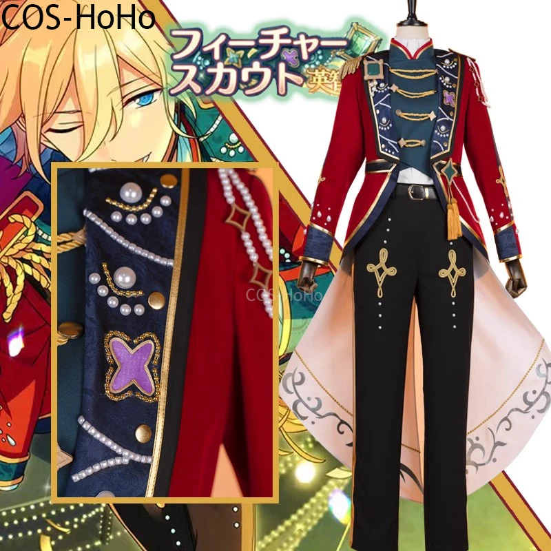 COS-HoHo Ensemble Stars 2 Tenshouin Eichi druga okrągła odzież osobista gra garnitur, mundurek przebranie na karnawał strój na Halloween