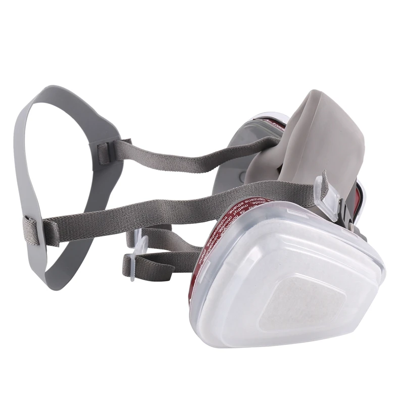 Respirator Mask Reusable Elastomeric Respirators With Filters For Painting Dust Solder Construction