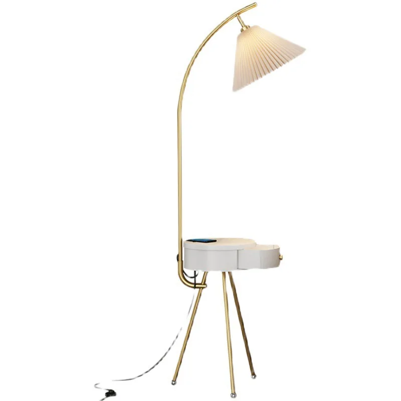 

Coffee table, floor lamp, living room Internet celebrity Nordic, bedroom, shelf, integrated, simple