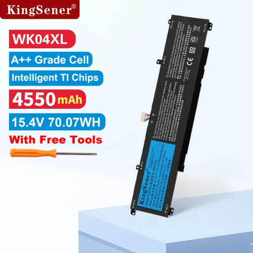KingSener WK04XL 70.07Wh Batería para HP Victus 16-D 16-E M38822-171 M39179-005 M38822-AC1 HSTNN-IB9V HSTNN-OB2C TPN-Q265 Q266