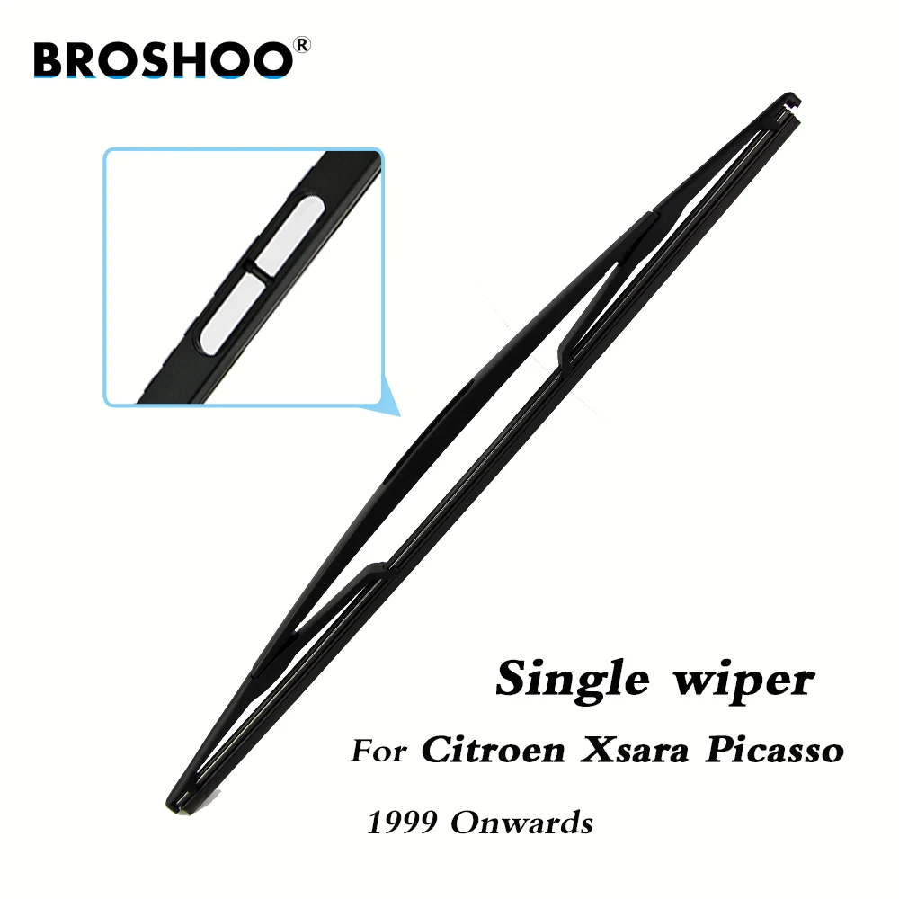 BROSHOO Car Rear Wiper Blades Back Windscreen Wiper Arm For Citroen Xsara Picasso (1999-) 410mm,Windshield Auto Styling