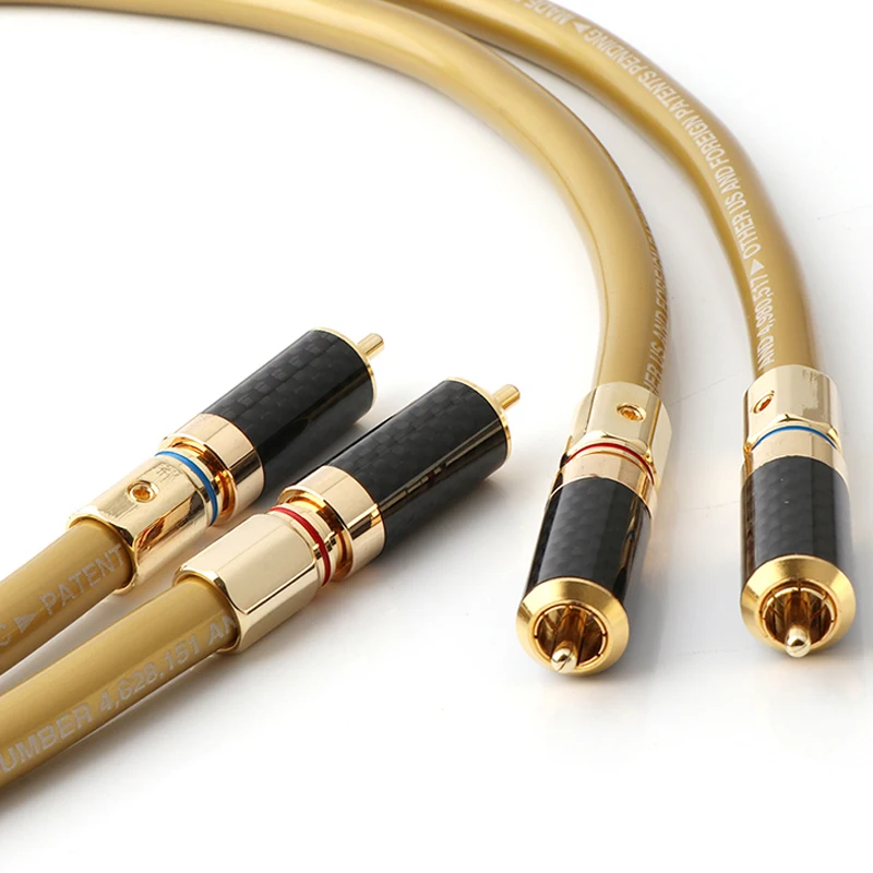 

Cardas HEXLINK GOLDEN 5C RCA Cable Silver Plated HiFi Audio Interconnect Line