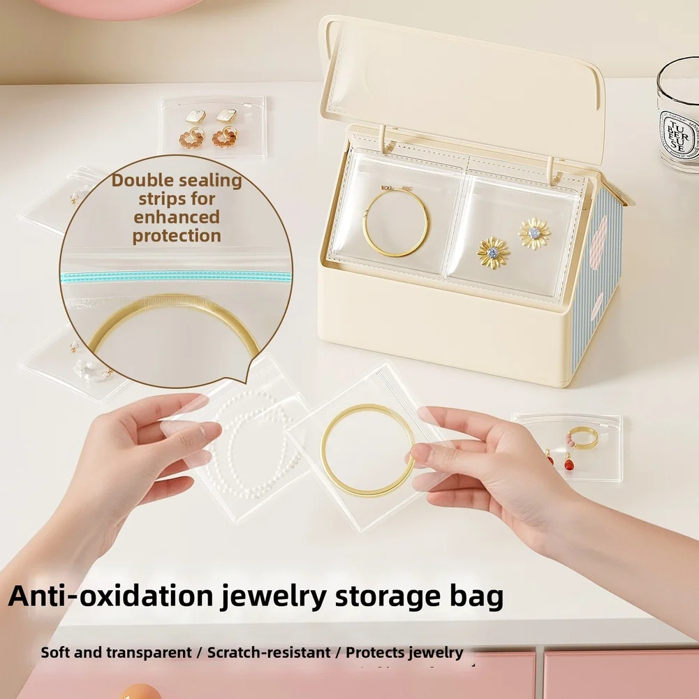 Jewelry Organizer Box with Drawer Compartments for Earrings Necklaces for sweetheart Pink 9.84 x 8.46 x 8.07 in Soft Interior