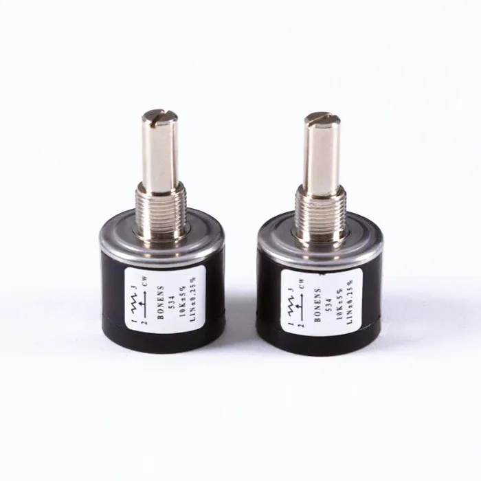 534 Multiturn Rotary Wirewound Potentiometer Precision Potentiometer 2W 5k 10k Ohm