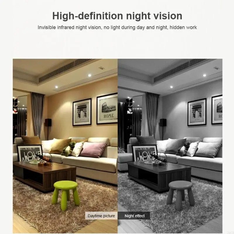 20CB 1080P Kamera bezprzewodowa Nocna noc wykrywanie ruchu człowieka