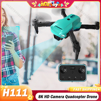 JJRC H111 RC Drone 8K HD Camera Dron Wifi Fpv RC Plane Quadcopter Stabilizer Helicopter Aircraft Children Kid Gift Toys Drones