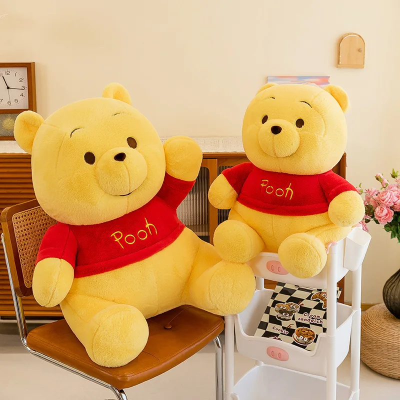 40CM Hot Disney Stuffed Doll Cute Large Winnie the Pooh Plush Toy Soft Winnie the Pooh Children Pillow Girlfriend Birthday Gift