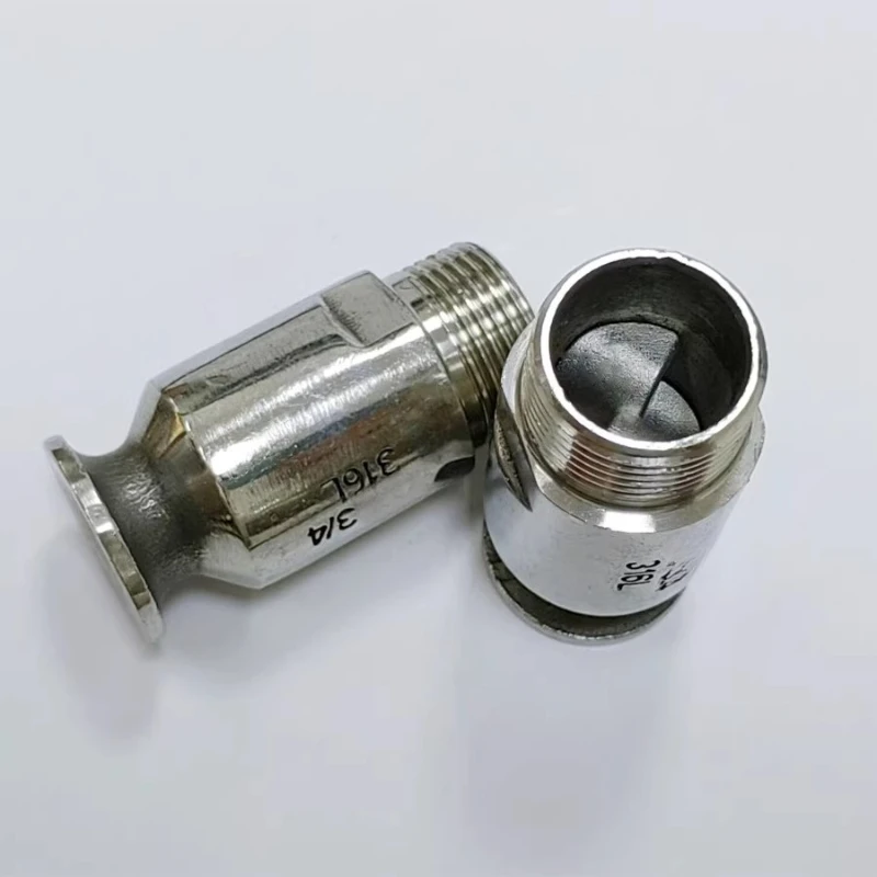 Bico cônico 316L de aço inoxidável de 3/4 min/1/1,2/1,5 polegadas