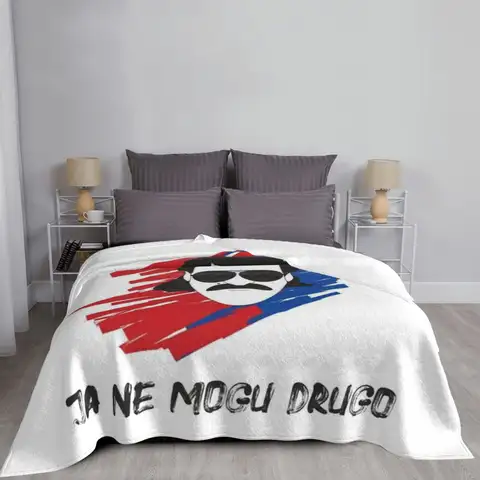 Hajduk Split Ja Ne Mogu Drugo 담요, 침대 위 침대보, 부드러운 침대 담요, 그림 포함