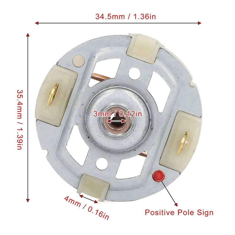 Sikat Motor listrik, 10 buah RS550, sikat Motor karbon dengan pemegang, sikat Motor untuk obeng listrik Driver bor