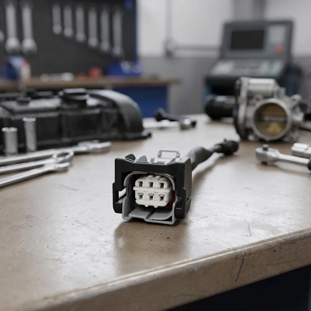 6-pin CRIN Injector Harness for 23670-11030 Supports Injector Performance Testing and Common Rail System Diagnostics