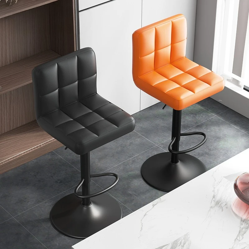 

Bar Chair Front Desk Bar Chair Light Luxury Stool Lifting Chair Checkout Page High Stool Modern Simple Bar High Stool