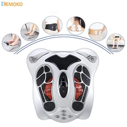 Electric Foot Massager Machine Heat Far Infrared Acupuncture Shiatsu Feet Physical Therapy Massage Improve Blood Circulation
