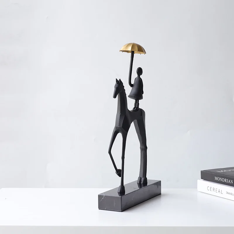 

Creative Art Design Shooting Props Crafts Children Gifts Metal Desktop Sculpture