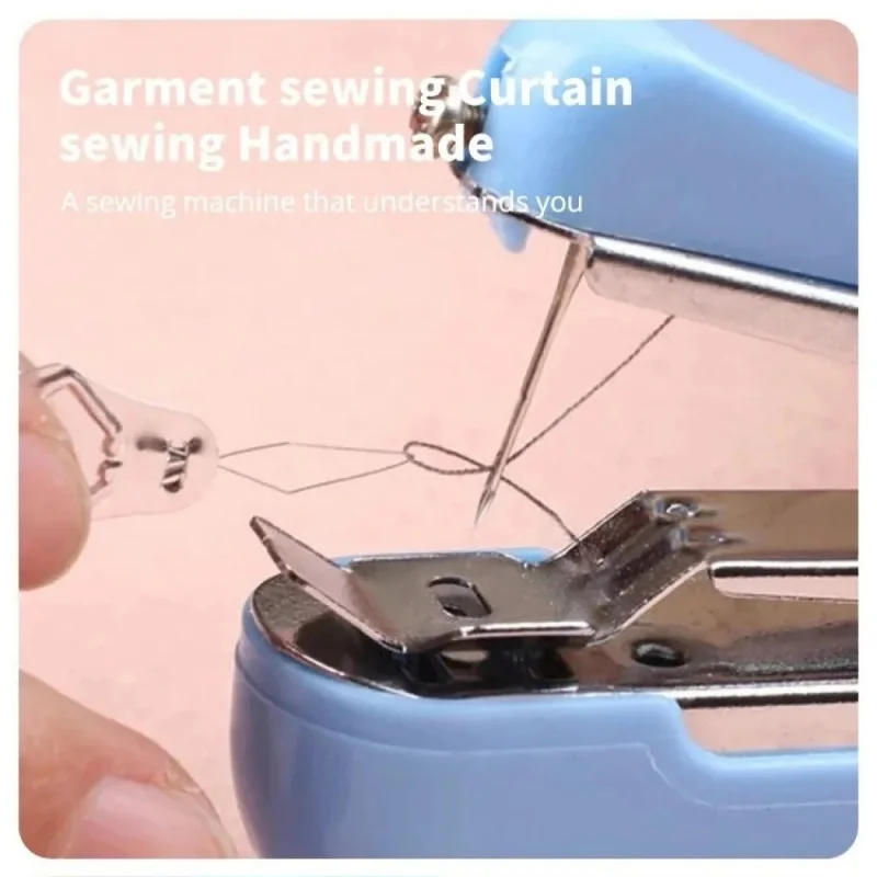 New Stylish Exquisite Multi-Color Home Handheld Portable Mini Manual Sewing Machine For Family Outdoor Travel Supplies