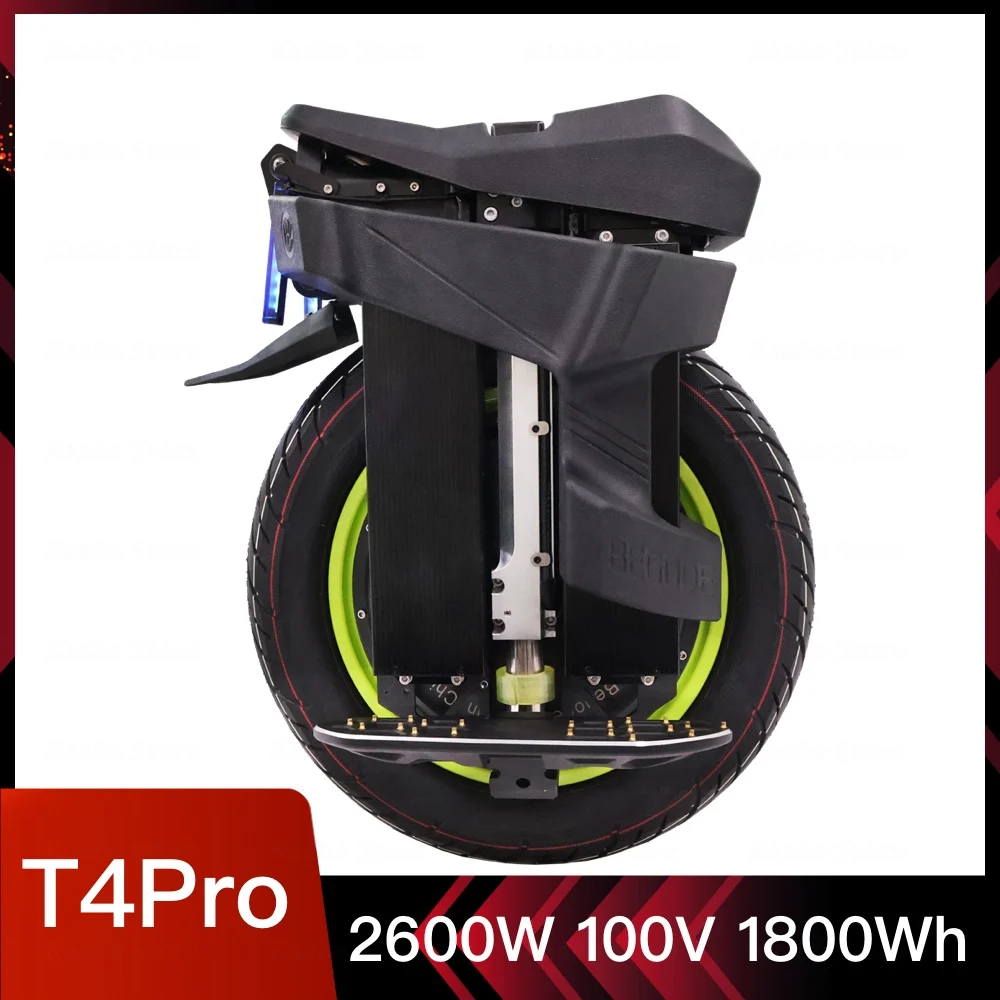 Begode T4 Pro Electric Unicycle T4Pro One Wheel EUC 2600W 100V 1800Wh 17inch