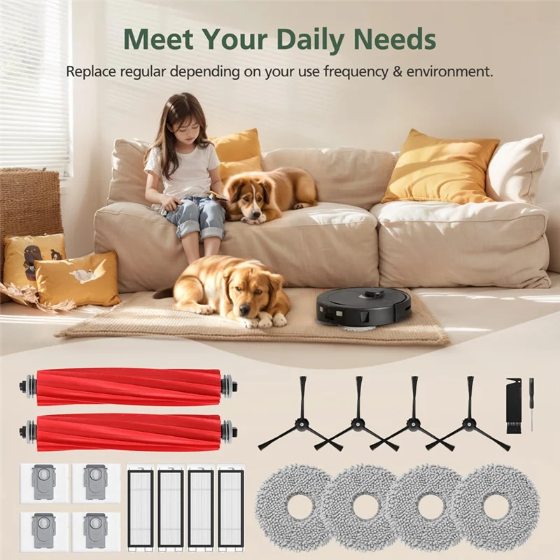 ABLE-пылесос, тряпка для резервуара для воды для Dreame D9/Bot L10 Pro, запасные части для робота-пылесоса