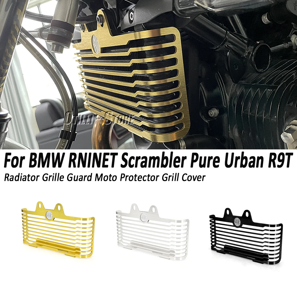 

Motorcycle For BMW RNINET R NINE T RninT Urban Pure Scrambler Radiator Grille Guard Cover Fuel Tank Protection R9T r9t 2021 2022