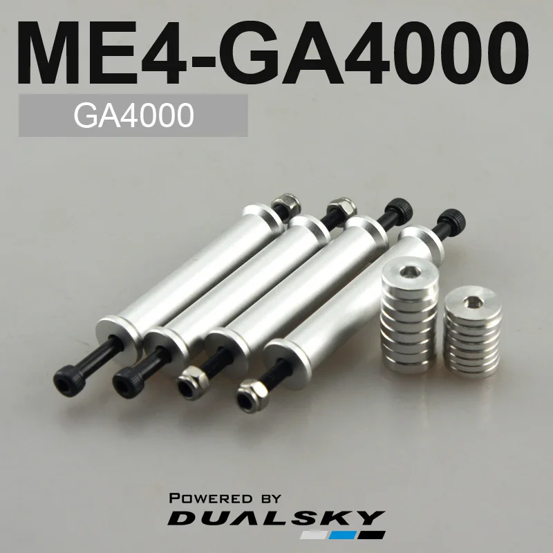Dualsky GA Motor Extension Standoffs, Aluminum Spacers for Brushless Motor Mounting
