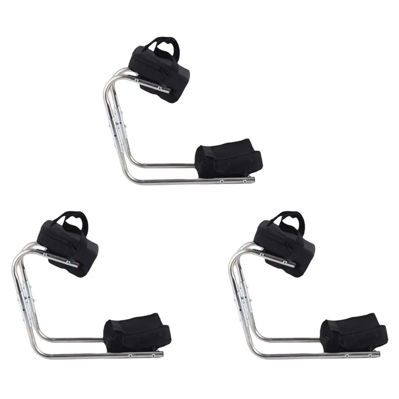 DT15 3 Pack Gardening Knee for Seat, Heavy Duty Steel Kneeling Pad with EVA Cushion for Garden Work, Protect Knees