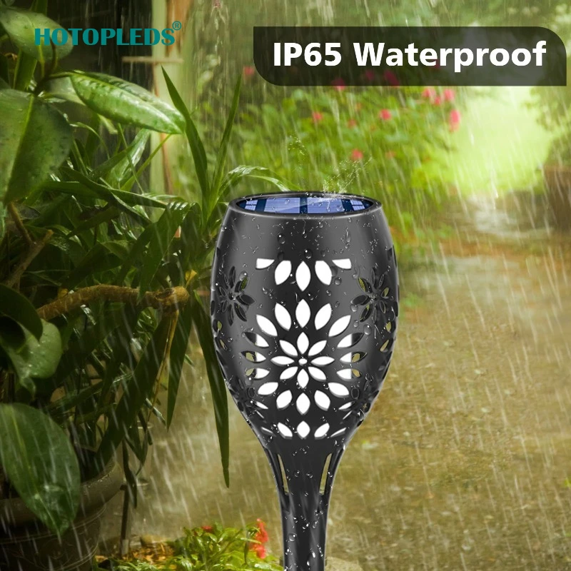 

22LED New Solar Flame Light Outdoor Courtyard Landscape Light Lawn Decoration Induction Torch Light