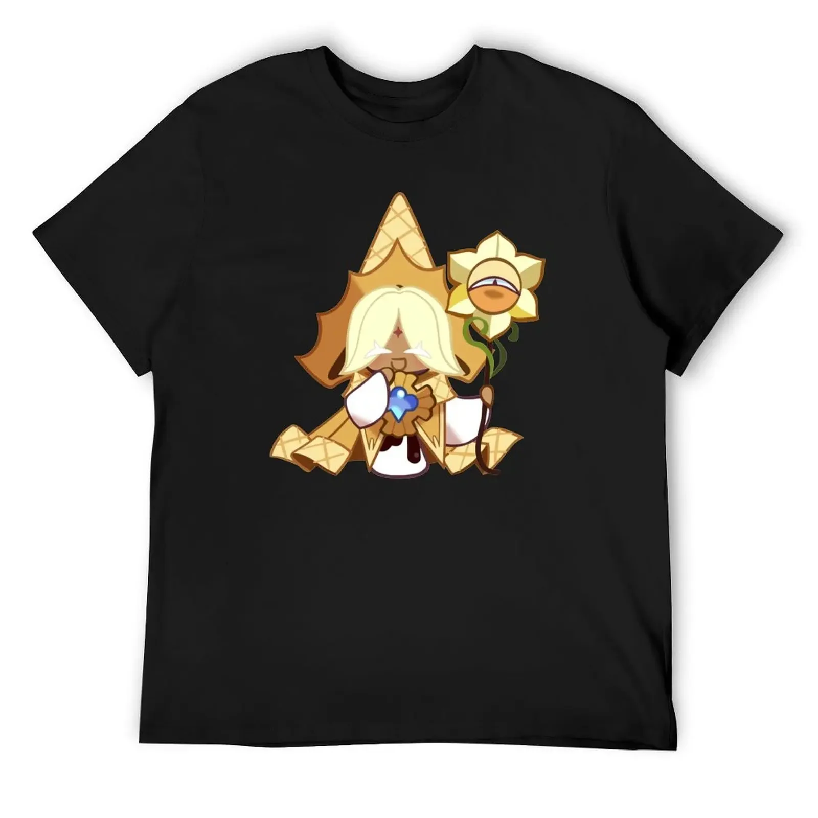 

Pure Vanilla Cookie (Cookie Run Kingdom) Gift For Men and Women, Gift For Fans T-Shirt anime stuff for a boy mens tall t shirts