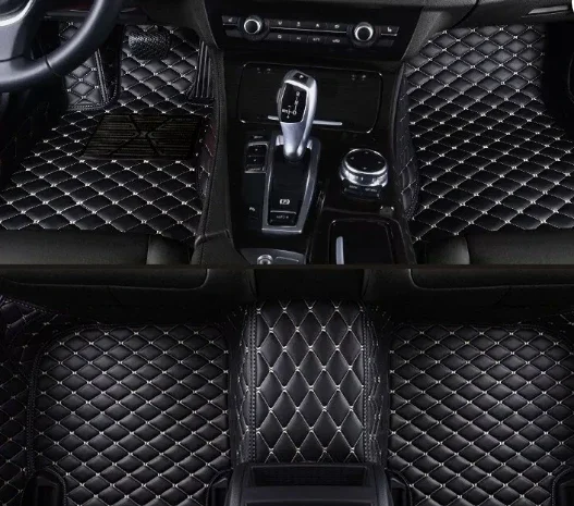 Customized for Audi A6 Avant Allroad personalized luxury leather all-weather waterproof anti slip car floor mats