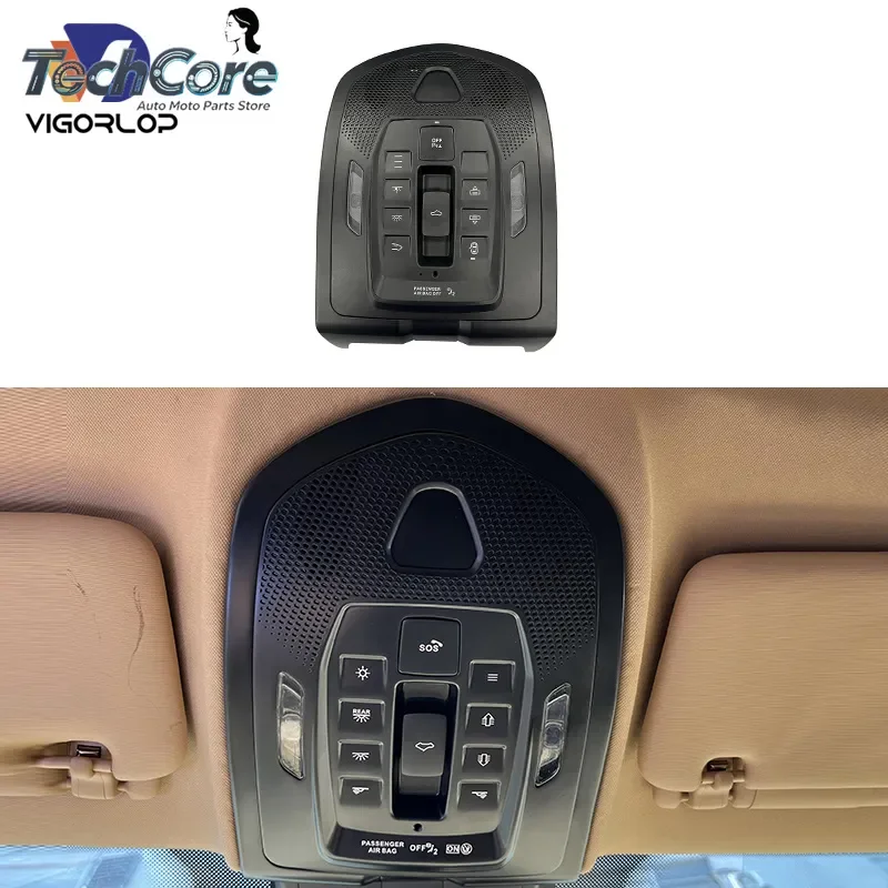 Suitable for 2011-2017 Macan, Panamera and Cayenne for interior upgrade with new-style reading lights and ceiling
