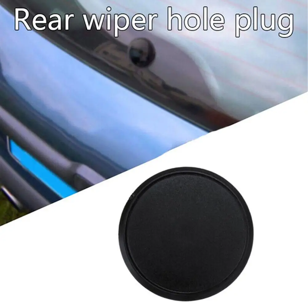 32mm 46mm Rear Wiper Delete Kit Car Rear Windscreen Wiper Antenna Hole Cap Cover Plug Waterproof Easy Installation Car Accessory
