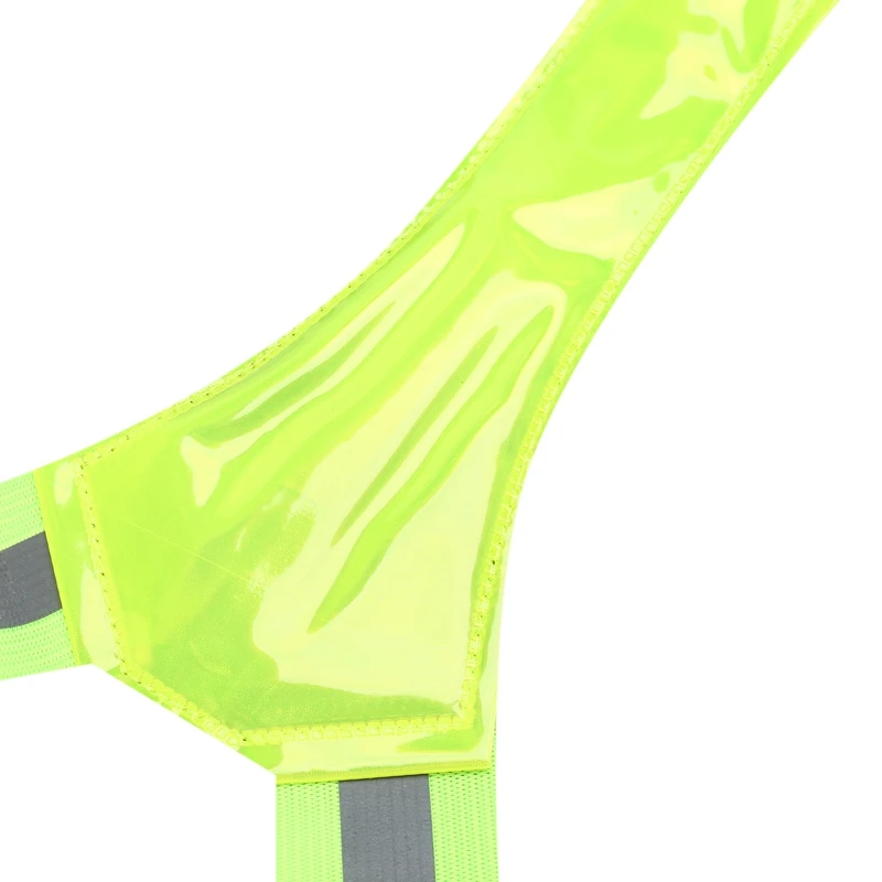 LED Reflective Vest Running Gear,USB Rechargeable LED Light Up Vest High Visibility Adjustable Waist Shoulder Bands