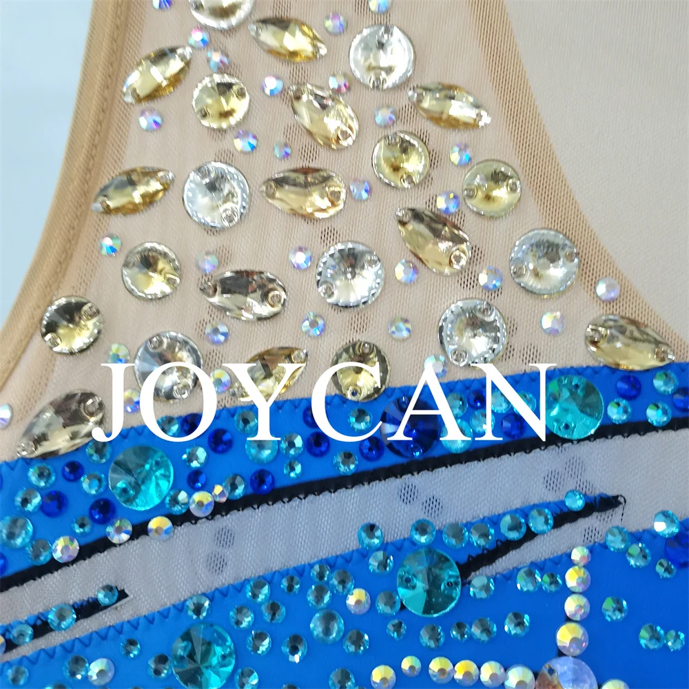 JoyCan Rhthmic Gymnastik-Trikots für Mädchen und Damen, Spandex, elegante Tanzkleidung für den Wettbewerb