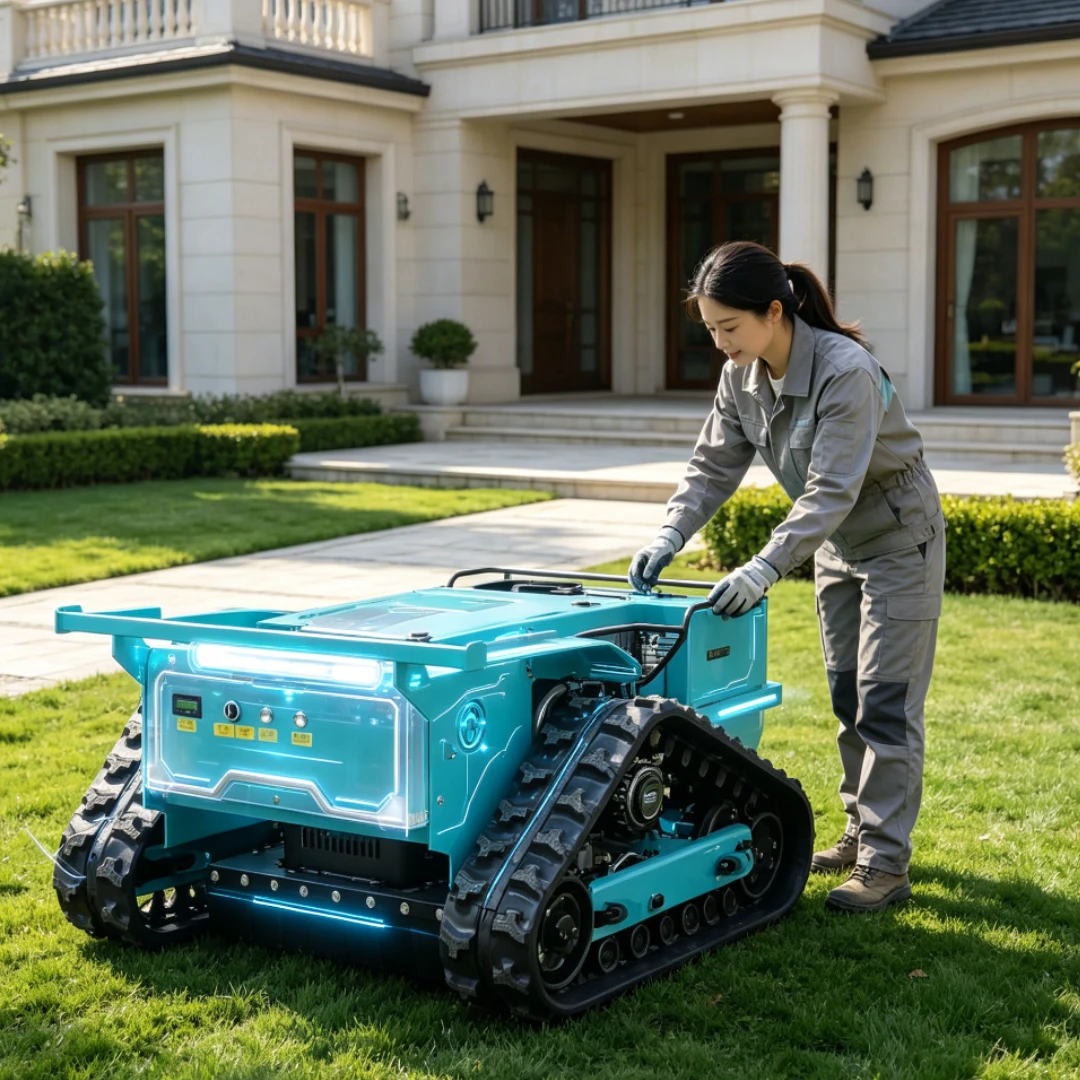 Customized lawn mower factory production can be equipped with snow shovels and other auxiliary tools