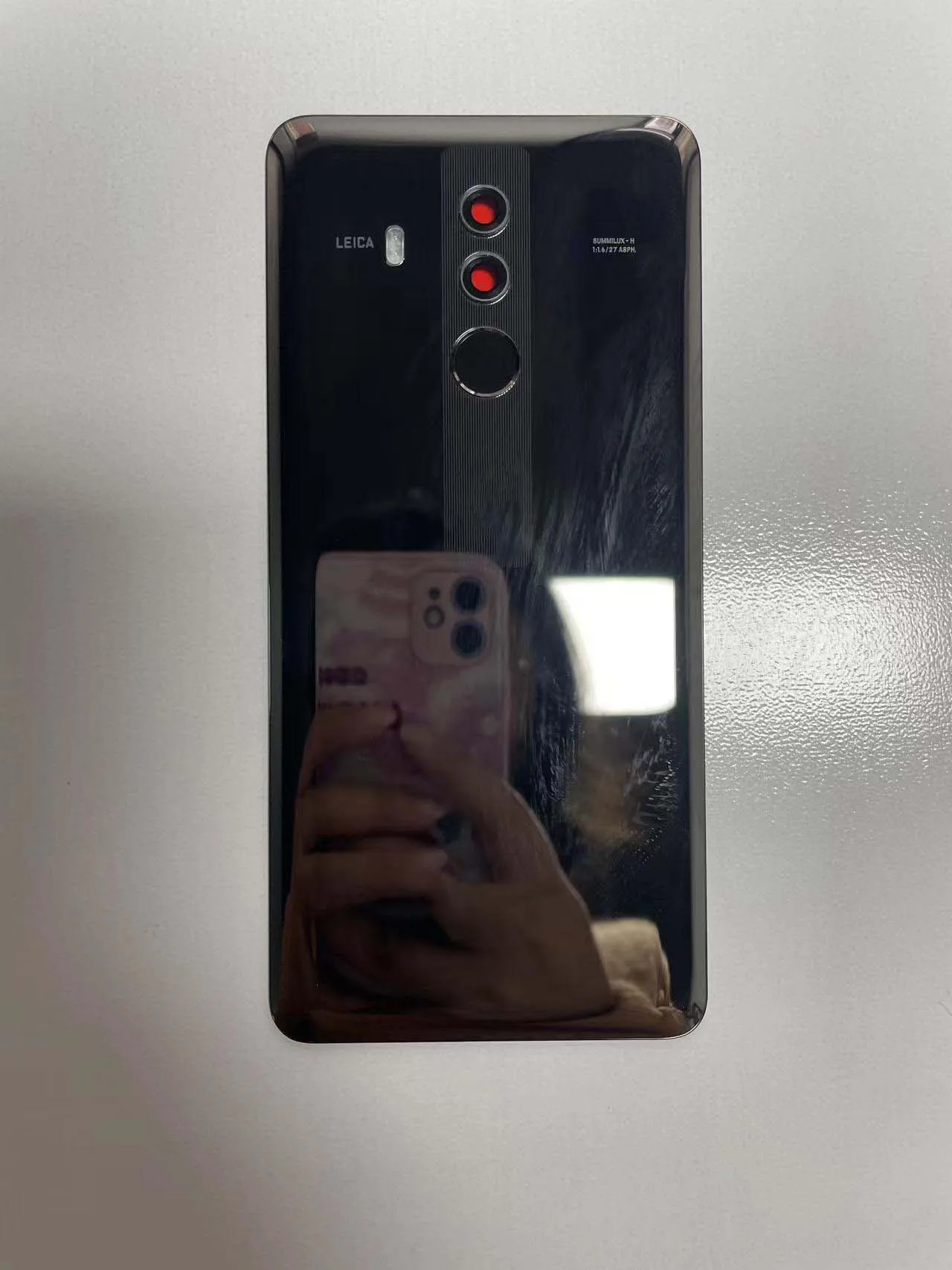 Original Rear Back Housing Door For Huawei Mate 10 Porsche Design Back Cover Mate 10 RS Battery Cover Housing Replacement Parts