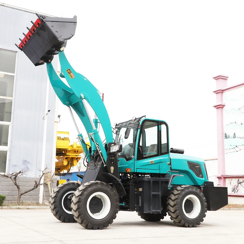 China Customization Mini Loader Backhoe Wheel Loader Factory For Sale With Different Attachments