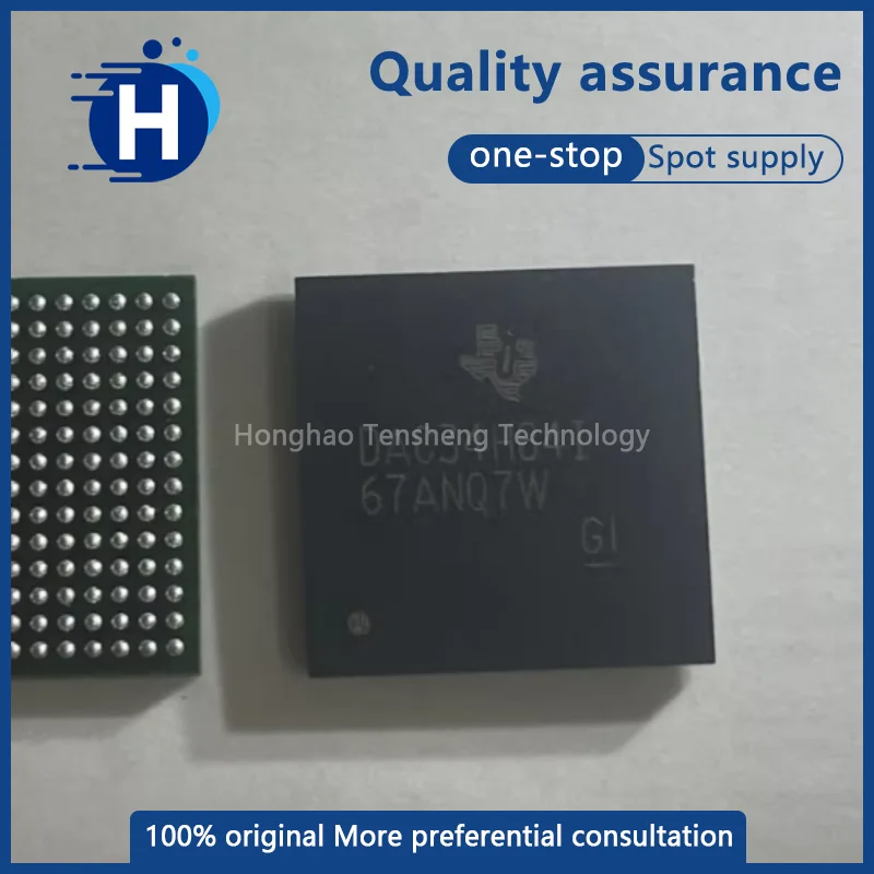 1 piece, high-quality DAC34H84IZAYR DAC34H84IZAY digital-to-analogue converter, BGA196