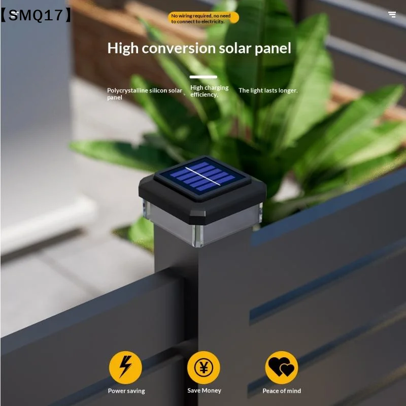 مصباح سياج شمسي مقاوم للماء IP - مراجعة Post Cap Light وسعره